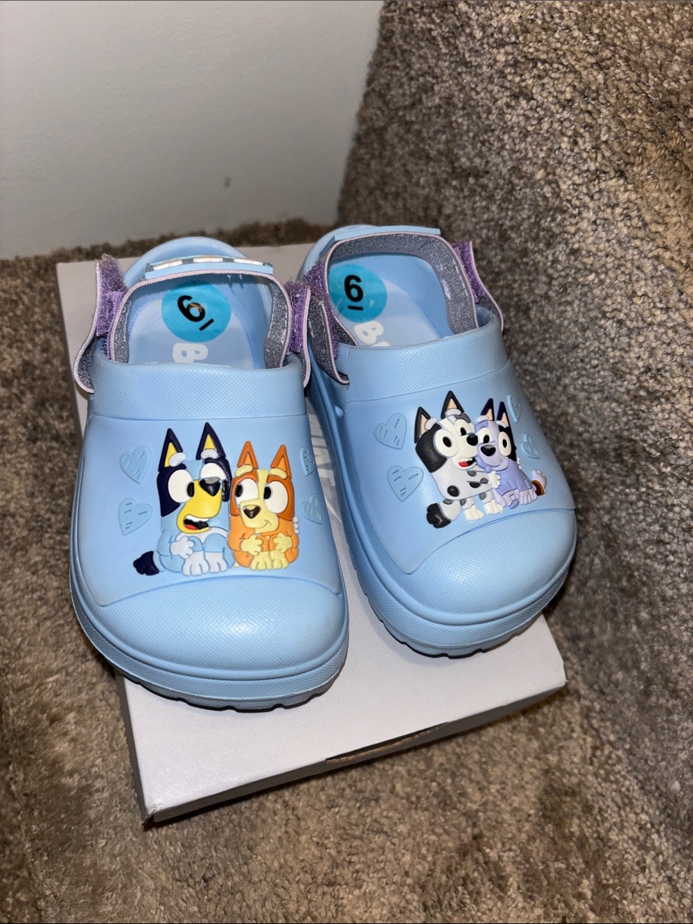 Bluey Kids Clog Sandals with Adjustable Backstrap